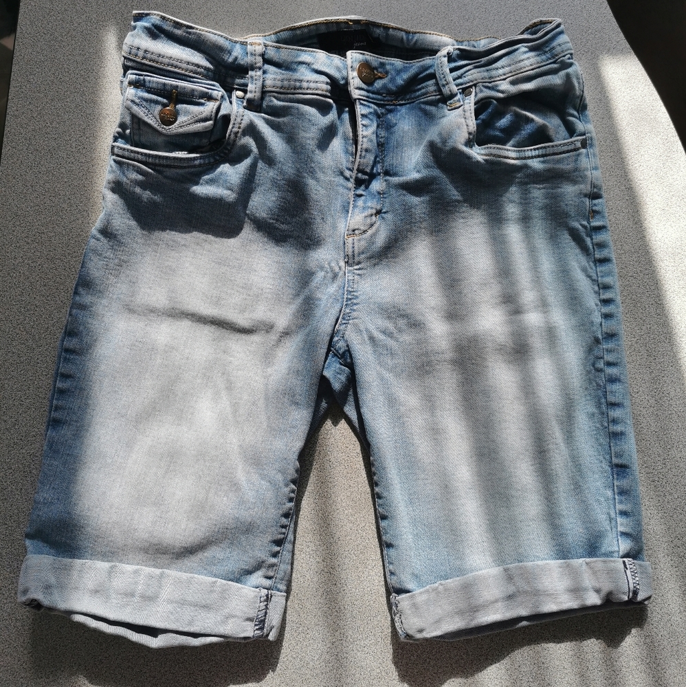 Liquid Jeans Denim Stretch Shorts Size 11/12